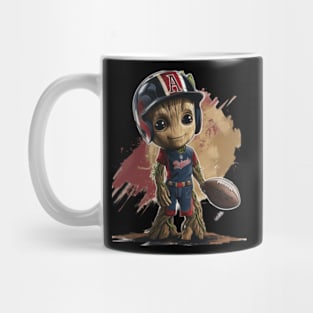 Groot Vs Atlanta Braves Groove Gloves Mug